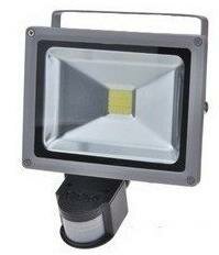 LED bouwlamp 20W met sensor - Waterproof