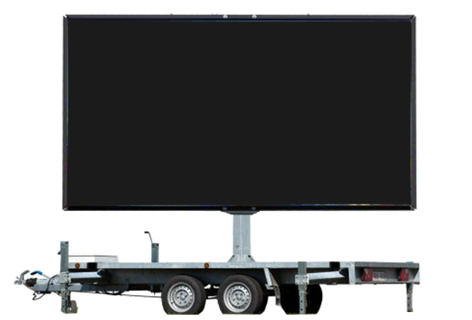 Mobiel SCHERM huren - Verhuur Prijzen - Mobiel LED scherm aanhangwagen - Neon Sign kopen? Specialist in Neon & LED schermen | LEDreclamebords.nl