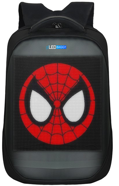 LED Baggy - LED rugtas / LED schooltas / LED rugzak met waterdicht LED scherm