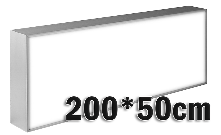 LED lichtbak 200x50cm 