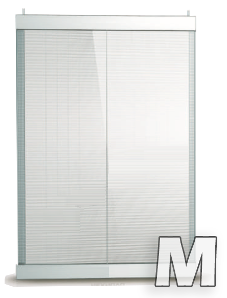 Transparant LED poster scherm 960 x 640 mm