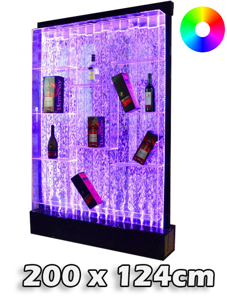 LED bubbel kast 200 x 124 x 24 cm LED bubbel kast 200 x 124 x 24 cm