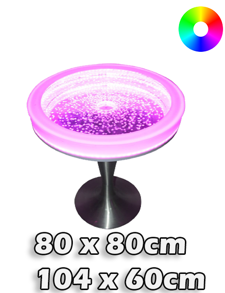 Ronde LED tafel