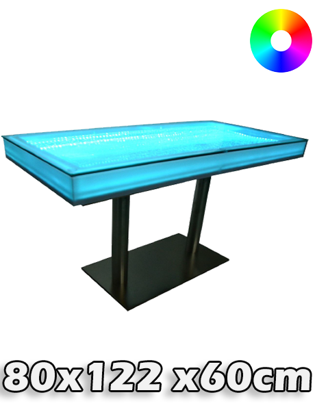 LED tafel 80 x 122 x 60 cm