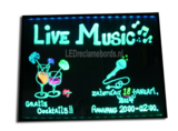 2 stuks: LED schrijfbord 30cm*40cm | 90 functies_