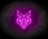 WOLF neon sign - LED neon reclame bord_