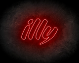 ILLY neon sign - LED neon reclame bord_