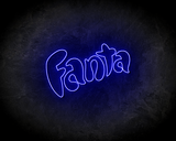 FANTA neon sign - LED neon reclame bord_