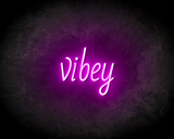 VIBEY neon sign - LED neon reclame bord neon letters verlichting_