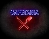CAFETARIA neon sign - LED neon reclame bord_