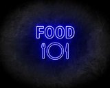 FOOD neon sign - LED neon reclame bord_