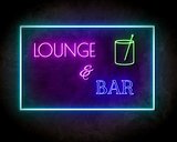 LOUNGE & BAR  neon sign - LED neon reclame bord_