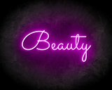 BEAUTY neon sign - LED neon reclame bord neon letters verlichting_