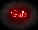 SUSHI neon sign - LED neon reclame bord neon letters verlichting_