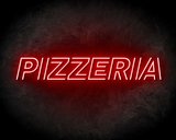 PIZZERIA neon sign - LED neon reclame bord neon letters verlichting_