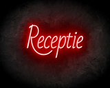 RECEPTIE SIMPEL neon sign - LED neon reclame bord neon letters verlichting_