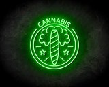 CANNABIS neon sign - LED neon reclame bord_