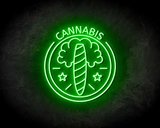 CANNABIS neon sign - LED neon reclame bord_