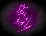 WOMEN UNDERWEAR neon sign - LED neon reclame bord_