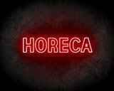 HORECA neon sign - LED neon reclame bord neon letters verlichting_