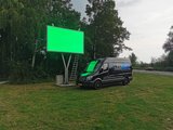 Outdoor LED scherm 320 x 180 cm - SMD P8 / Pro ODR series groot LED reclame scherm_