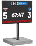 LED scorebord 400 x 250 cm - SMD P10 / Digitaal LED score scherm voor voetbal, hockey etc_