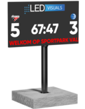 LED scorebord 320 x 180 cm - SMD P8 / Digitaal LED score scherm voor voetbal, hockey etc_