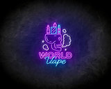 VAPE WORLD Neon Sign - Lichtreclame _