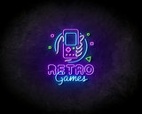 RETRO GAME Neon Sign - Licht reclame _