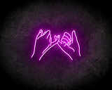 Pinky Promise LED Neon Sign - Neon verlichting_