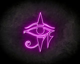 Egyptian Eye LED Neon Sign - Neon verlichting_