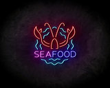 Seafood LED Neon Sign - Neon verlichting_