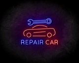 Repair car LED Neon Sign - Neon verlichting_