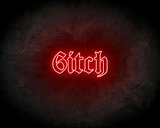 6ITCH Neon Sign - Neonreclame borden_