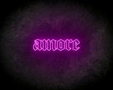 Amore Neon Sign - Neonreclame borden_