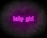 Baby Girl LED Neon Sign - Neon verlichting_