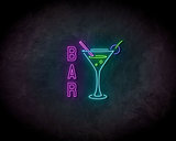 Bar Neon Sign - Neonreclame borden_