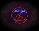 Boxing Club LED Neon Sign - Neon verlichting_