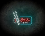 Sushi Bar Chopsticks Neon Sign - Licht reclame _