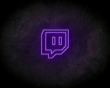 Twitch Neon Sign - Neonreclame borden_