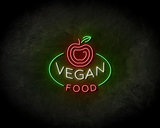 Vegan Food LED Neon Sign - Neon verlichting_