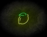Lemon Neon Sign - Neonreclame borden_