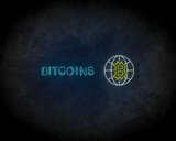 Bitcoins LED Neon Sign - Neon verlichting_