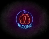 Boxing LED Neon Sign - Neon verlichting_