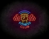 Fitness Club Neon Sign - Licht reclame _