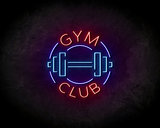 Gym Club LED Neon Sign - Neon verlichting_