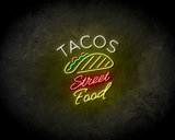 Tacos streetfood Neon Sign - Licht reclame _