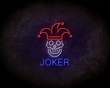 Joker Neon Sign - Neonreclame borden_