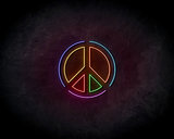 Peace Neon Sign - Neonreclame borden_