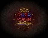 Poker challenge LED Neon Sign - Neon verlichting_